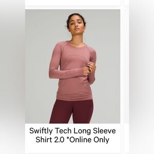 Lululemon Swifty Tech long sleeve